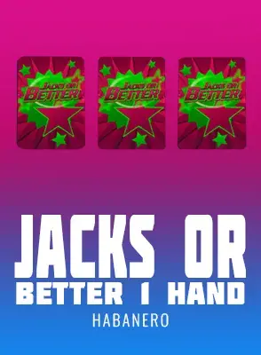 Jacks or Better 1 Hand